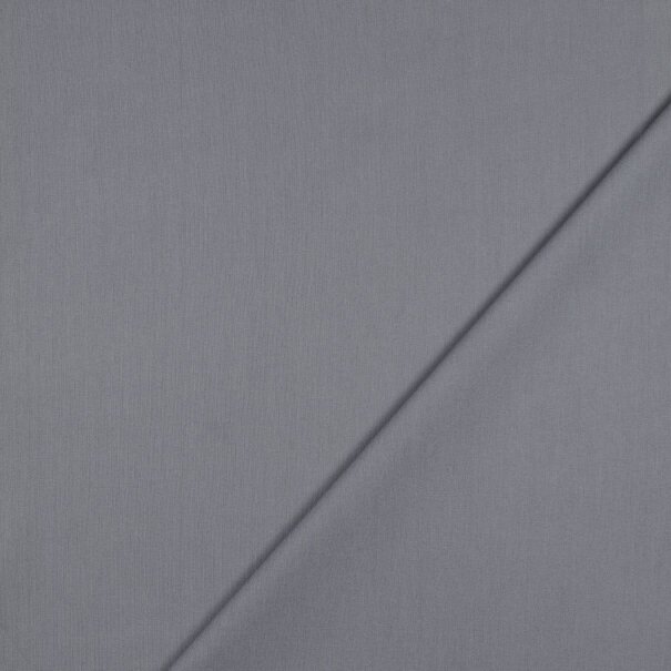 Popeline - steengrijs