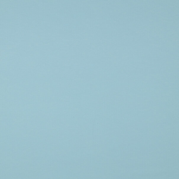 French terry GOTS - licht blauw