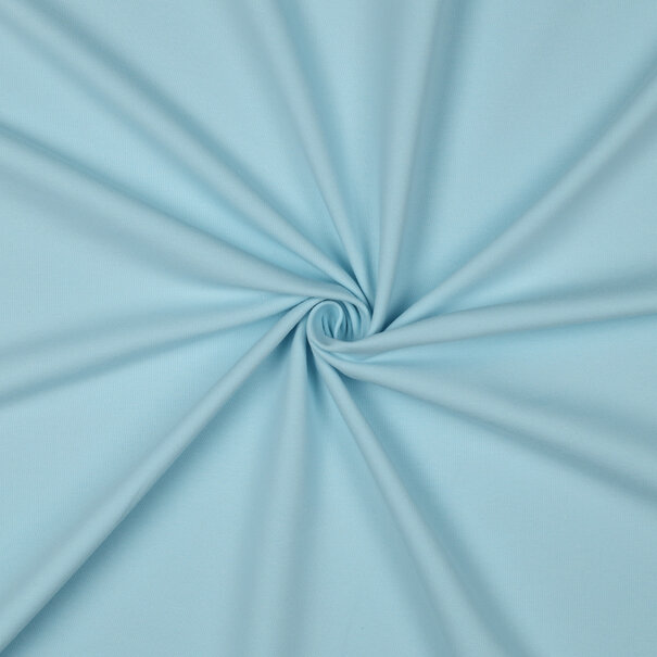 French terry GOTS - licht blauw