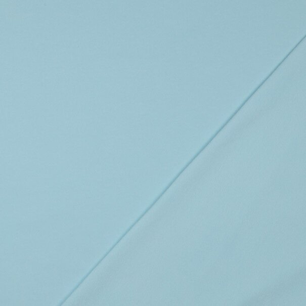 French terry GOTS - licht blauw