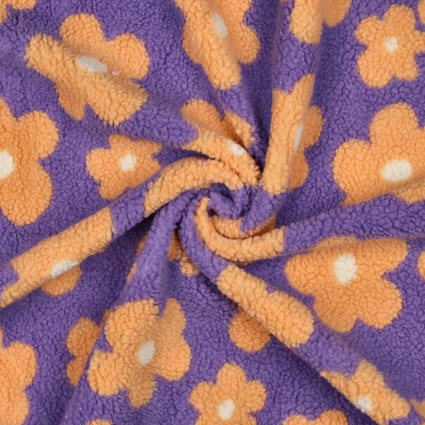 Bloemen lila - teddy