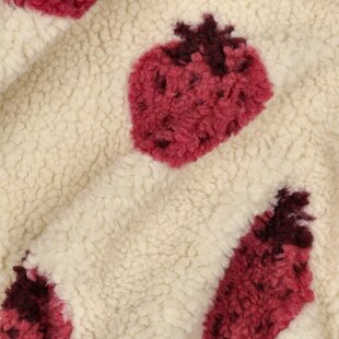 Teddy aardbei - ecru