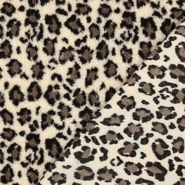 Teddy luipaard - bruin