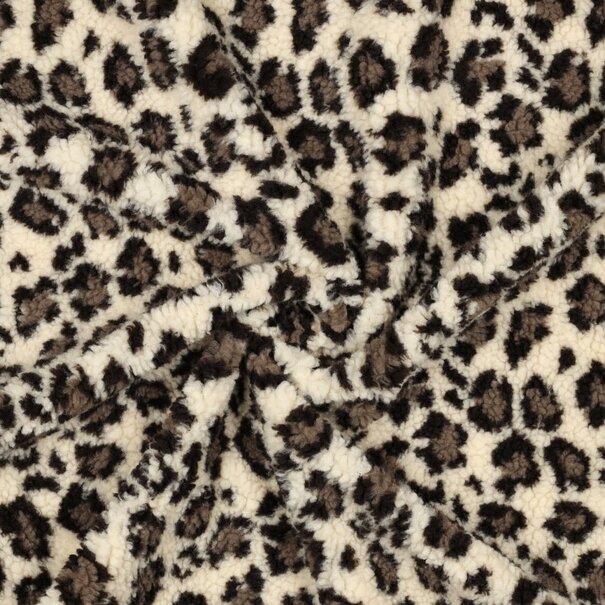 Teddy luipaard - bruin