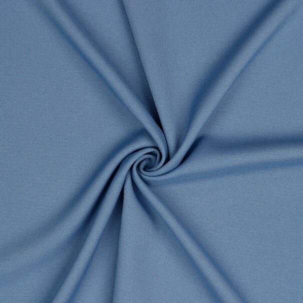 Crêpe marocain - schaduwblauw