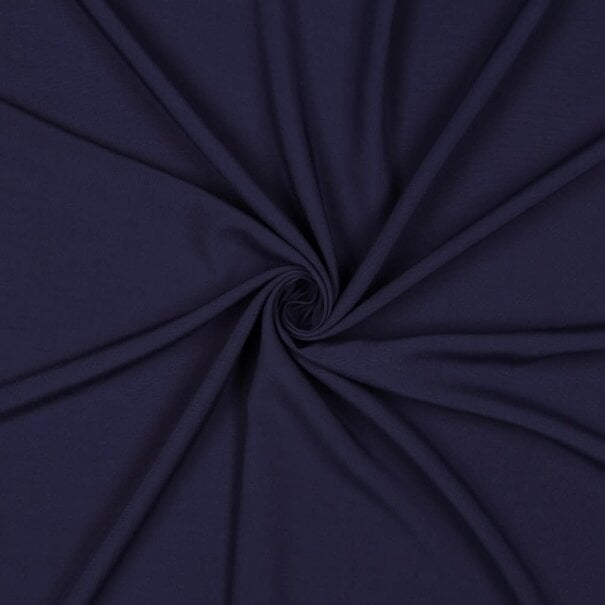 Lenzing ecovero - marineblauw