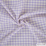 Vichy gingham - lila en maïsgeel