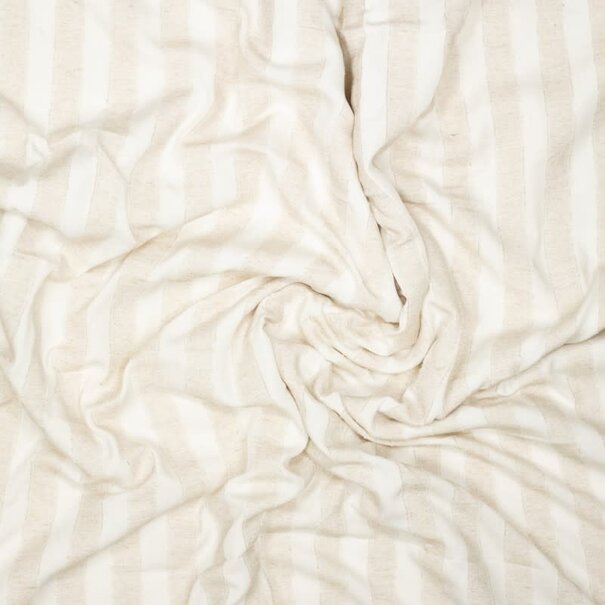 Viscose jacquard - streep