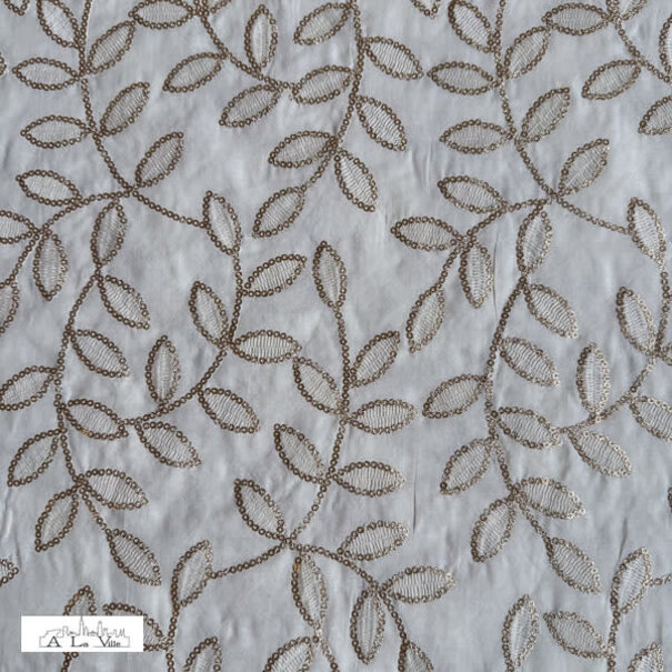 Champagne leaves - poplin