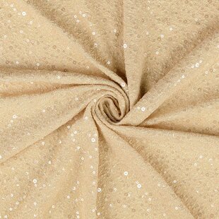 Jersey paillette - sand