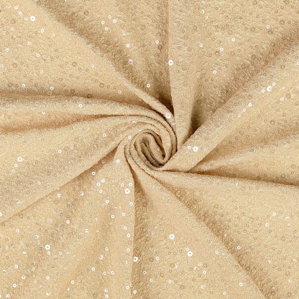 Jersey paillette - sand