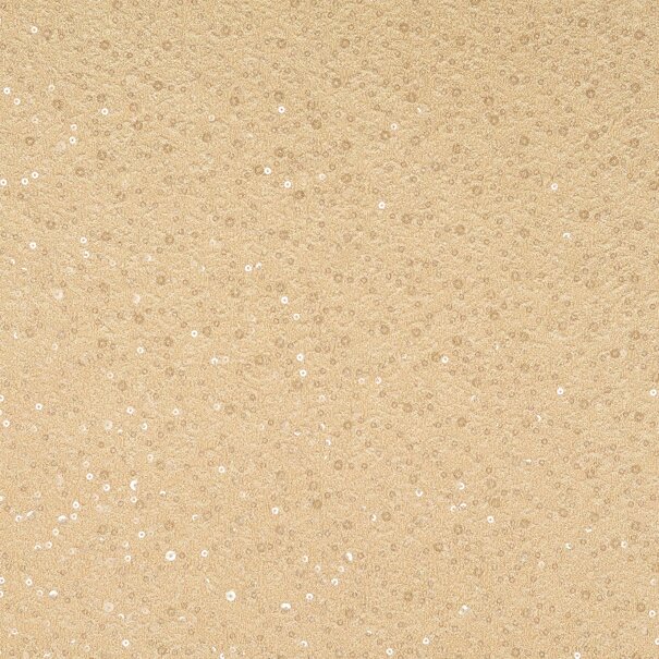 Jersey paillette - sand