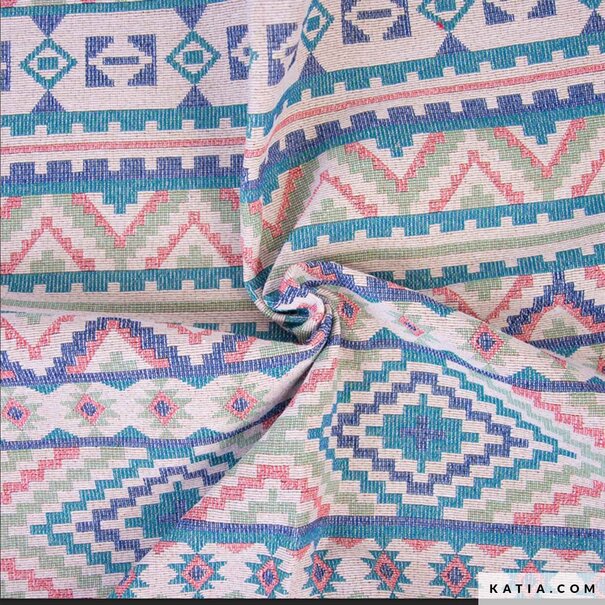 Ethnische waterprint - jacquard