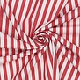 Denim brede streep - rood