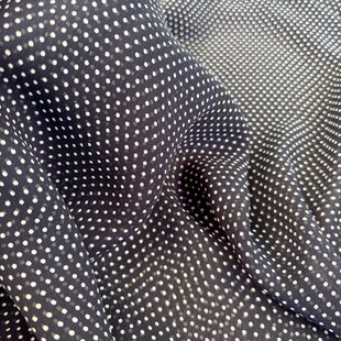 Midnight Polka Dots - voile 2 meter