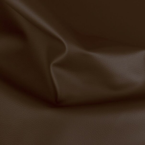 Karla imitatieleder 50 x 140cm - donkerbruin