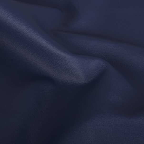 Karla imitatieleder 50 x 140cm - marine