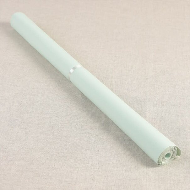 Karla imitatieleder 50 x 140cm - muntgroen