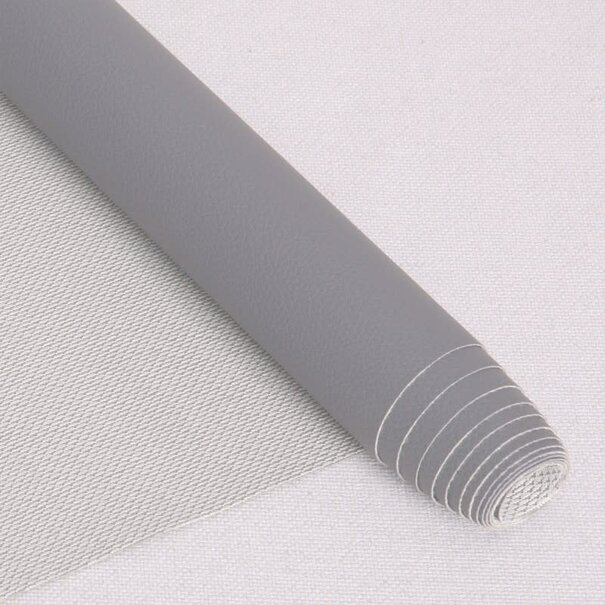 Karla imitatieleder 50 x 140cm - muisgrijs