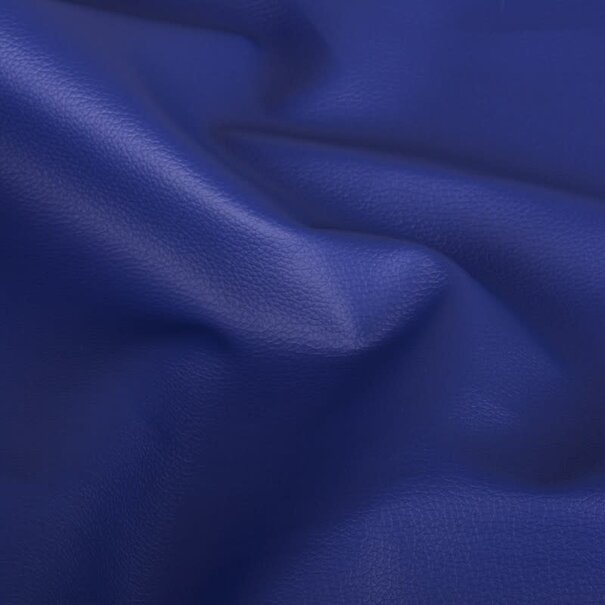Karla imitatieleder 50 x 140cm - koningsblauw