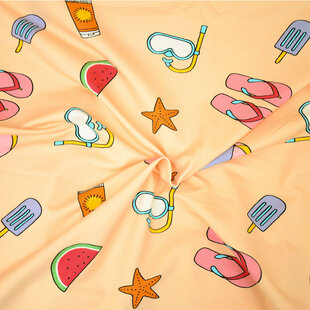 At the beach - summer sweat