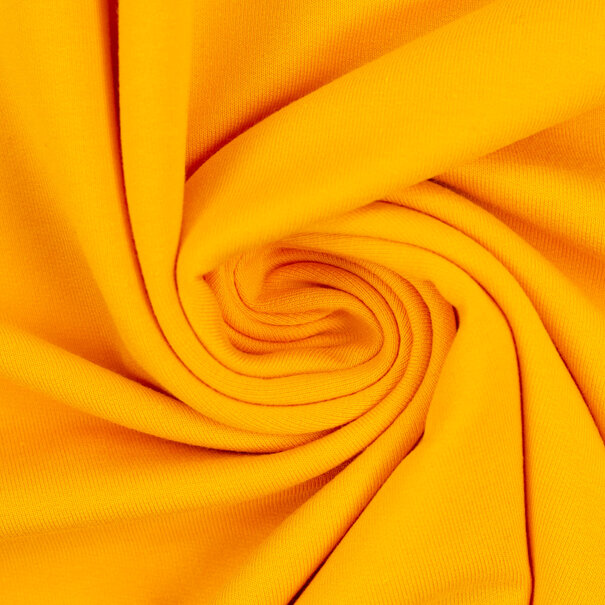 Paula modal french terry - zonnegeel