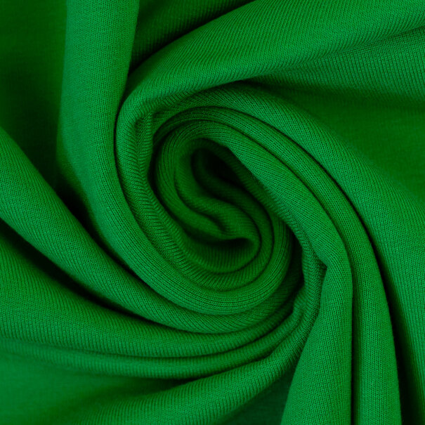 Paula modal french terry - grasgroen