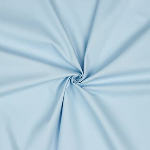 Popeline - babyblauw