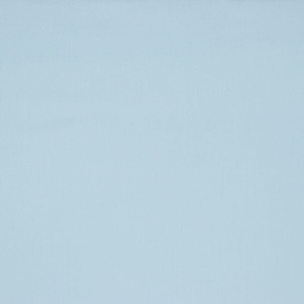 Popeline - babyblauw