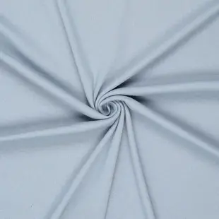 Rib jersey - mistblauw