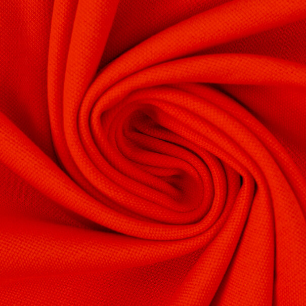 Istanbul piqué tricot - oranje