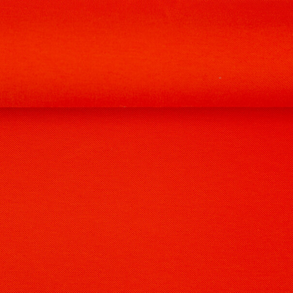 Istanbul piqué tricot - oranje