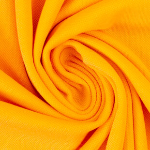 Istanbul piqué tricot - zonnegeel