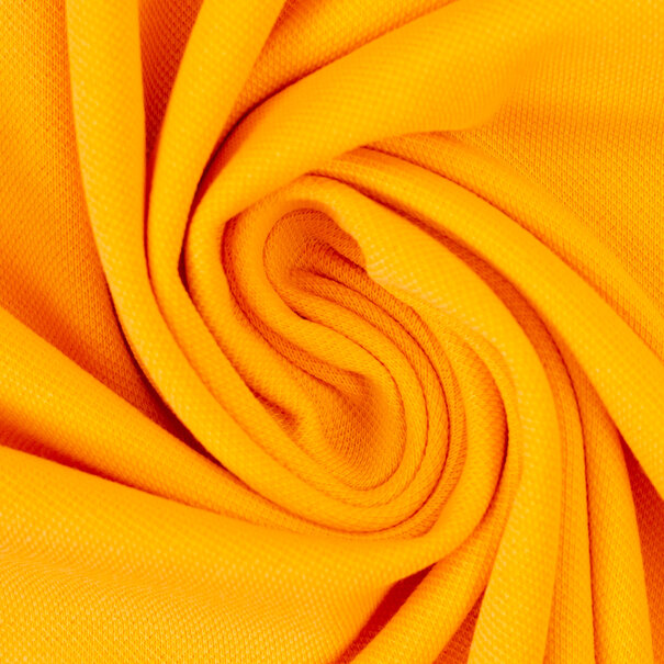 Istanbul piqué tricot - zonnegeel