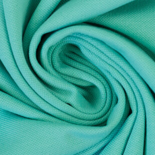 Istanbul piqué tricot - aqua