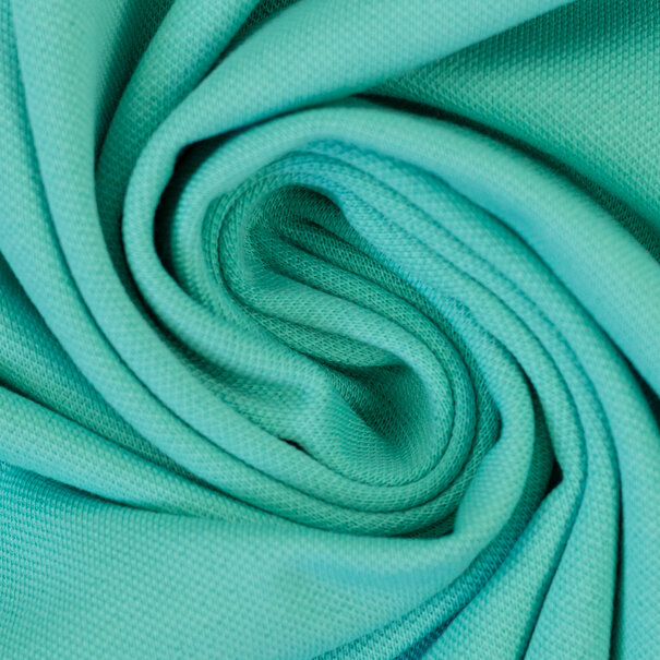 Istanbul piqué tricot - aqua