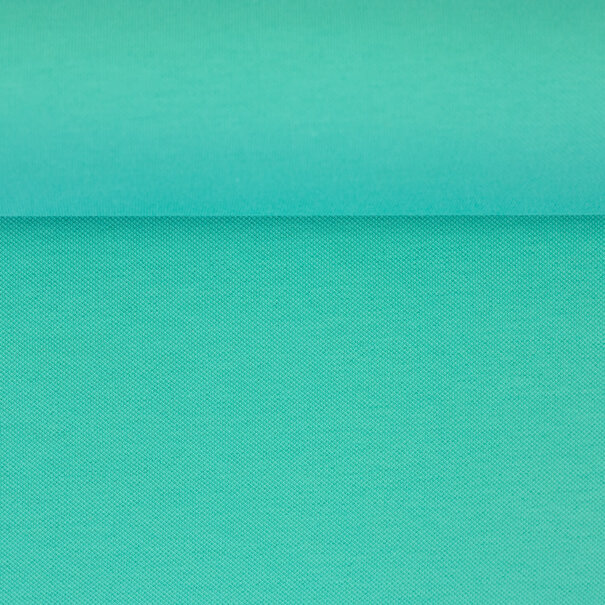Istanbul piqué tricot - aqua
