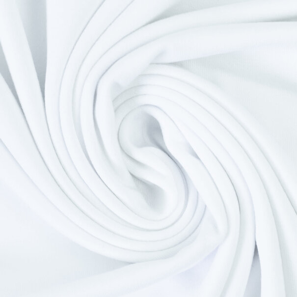 Selina viscosetricot - wit