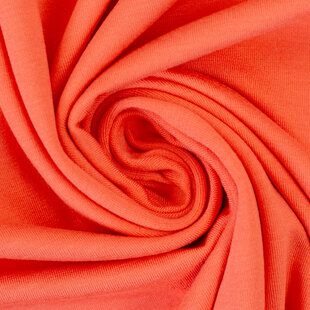 Selina viscosetricot - koraal