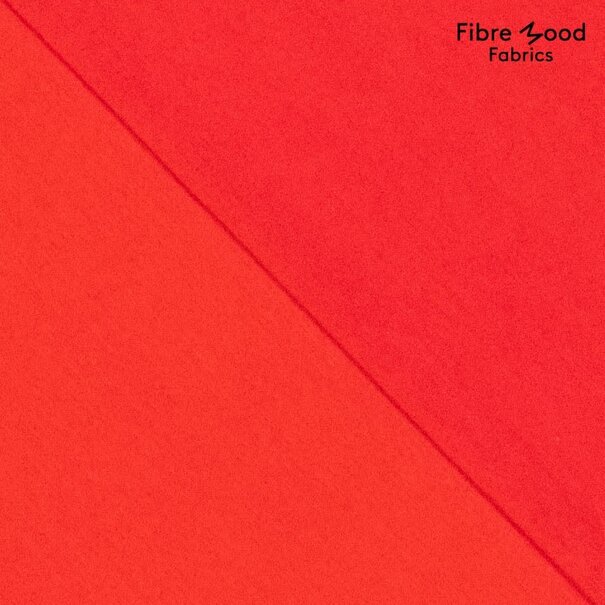 Fibre Mood Viscosetricot - oranjerood