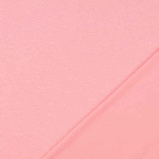 Viscosetricot - pastel roze
