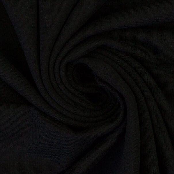 Modaltricot - zwart