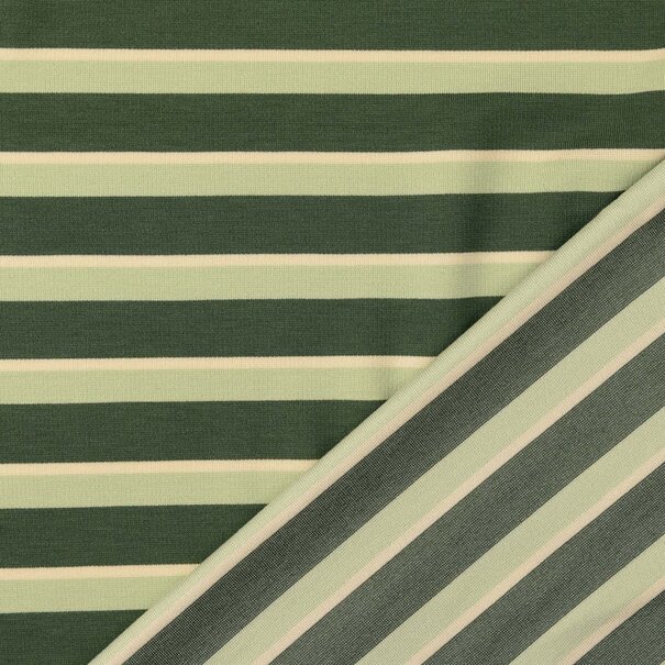 Punta strepen - groen