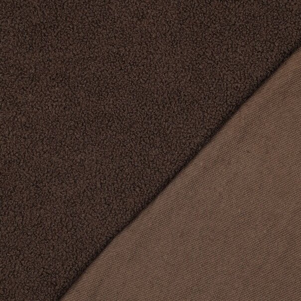 Teddy fur - chocoladebruin