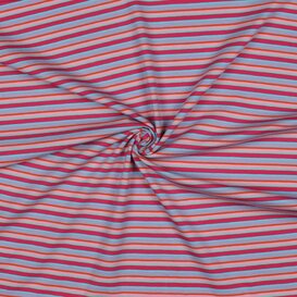 Candy stripe - katoentricot