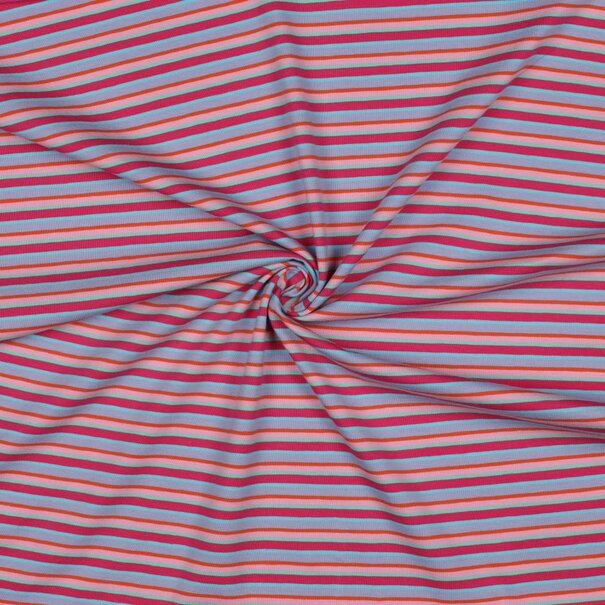 Candy stripe - katoentricot