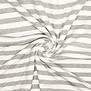Viscosetricot rib streep - grijs