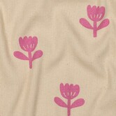 Rib jersey gots - natural tulip