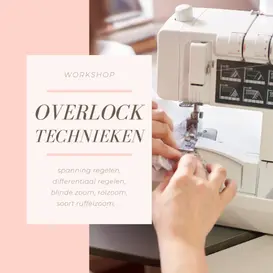 Workshop overlocktechnieken avond 28/4/26