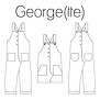 Iris May - George(tte) salopette (80-158) - digitale handleiding